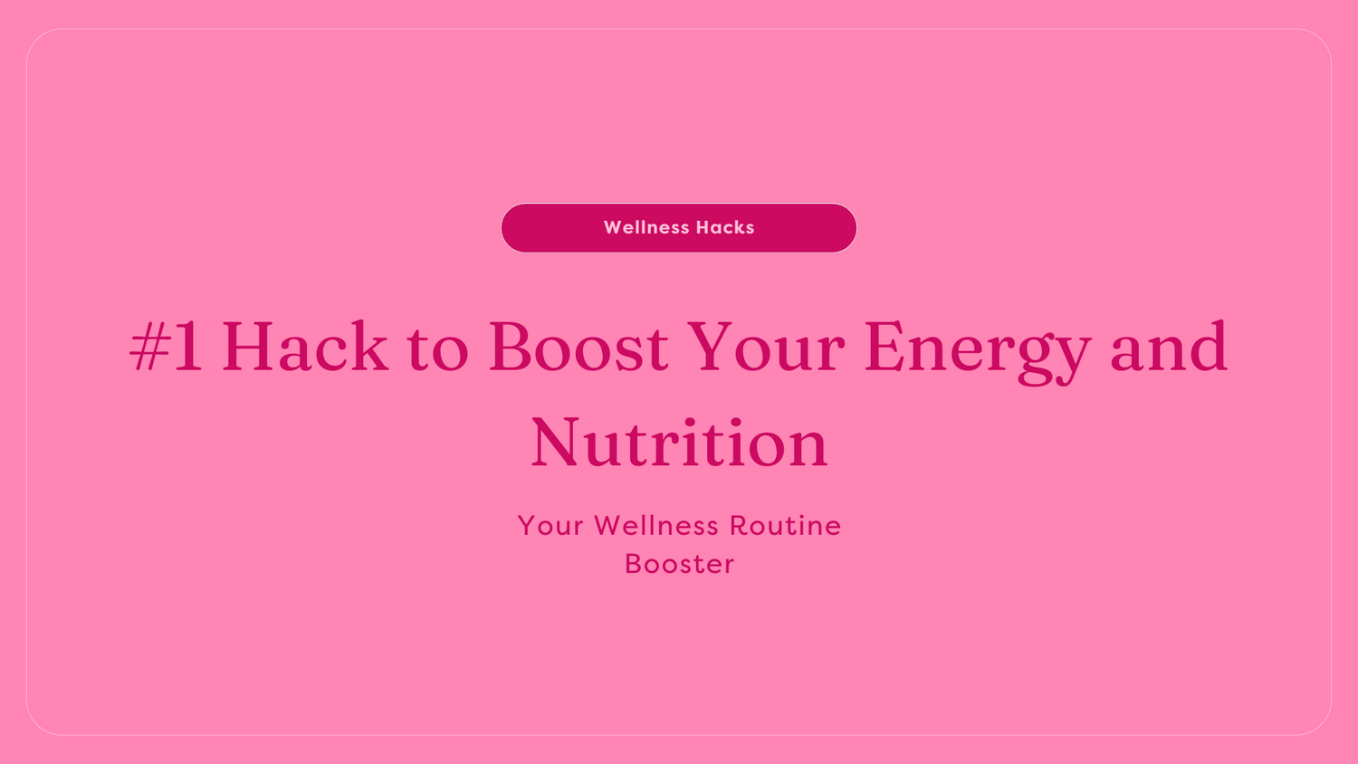 Boost your energy and nutrition - gut greens and reds