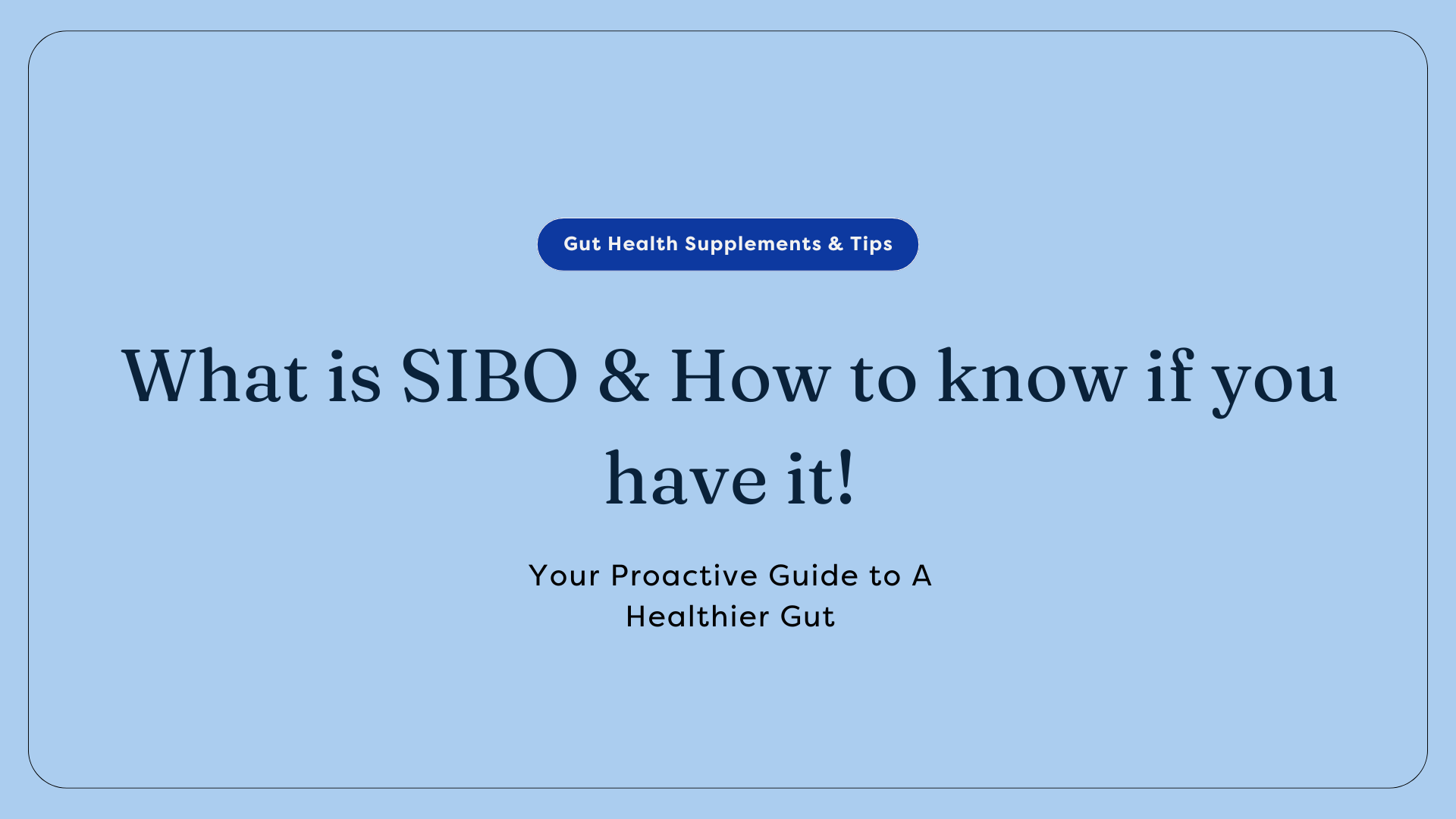 SIBO