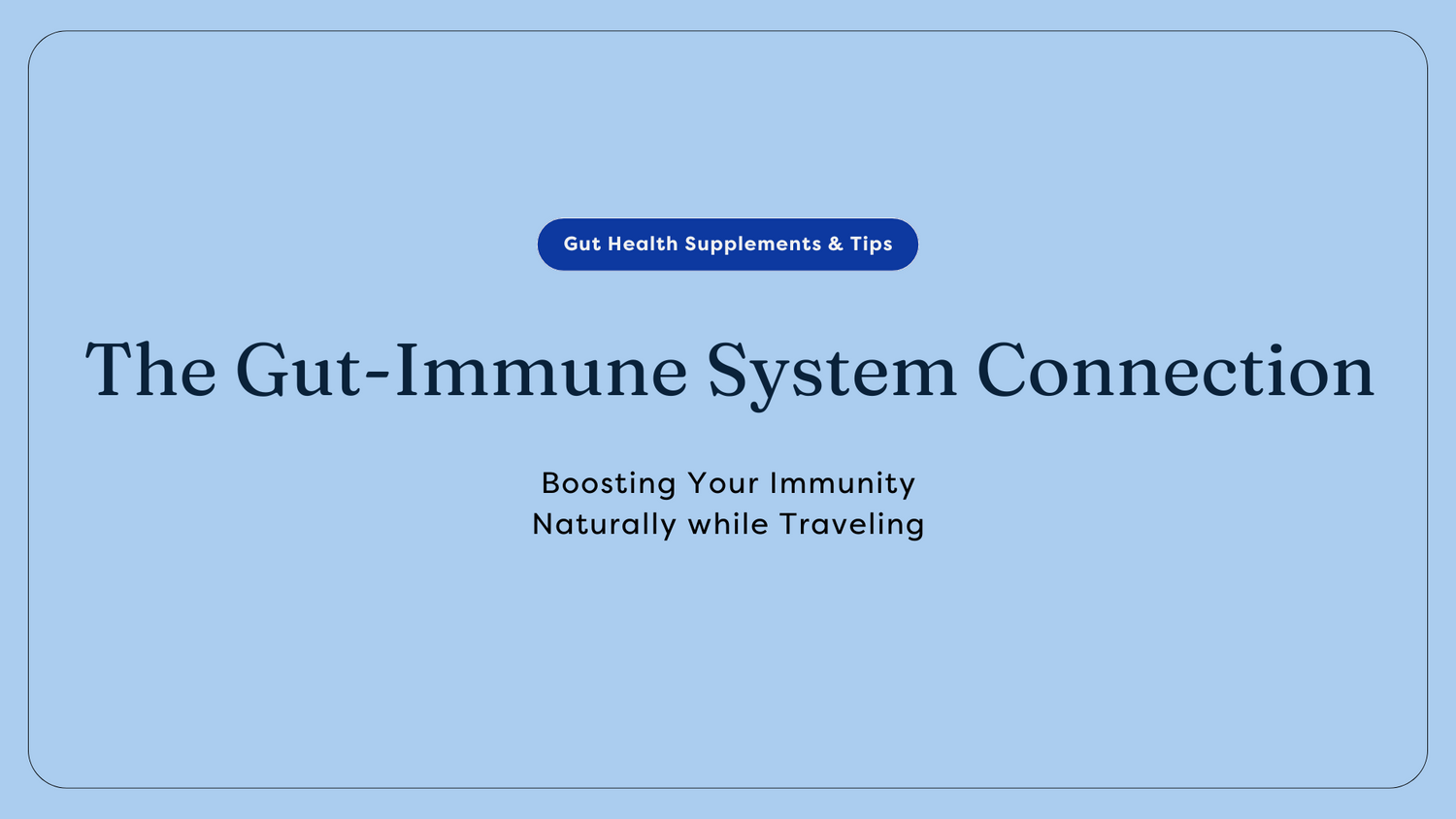 gut immune system connection
