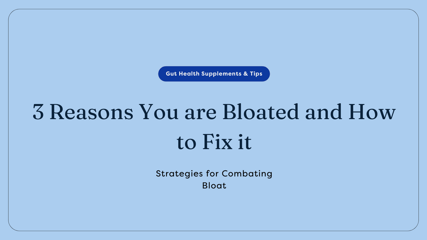 bloating relief