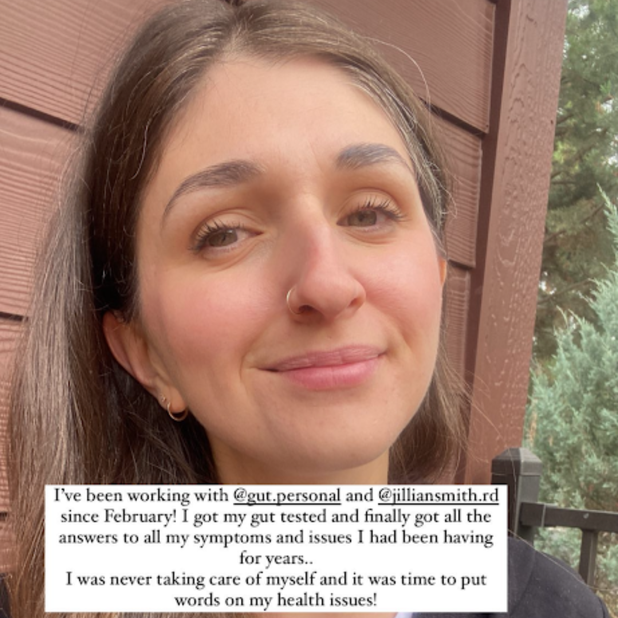 testimonial from gutpersonal client
