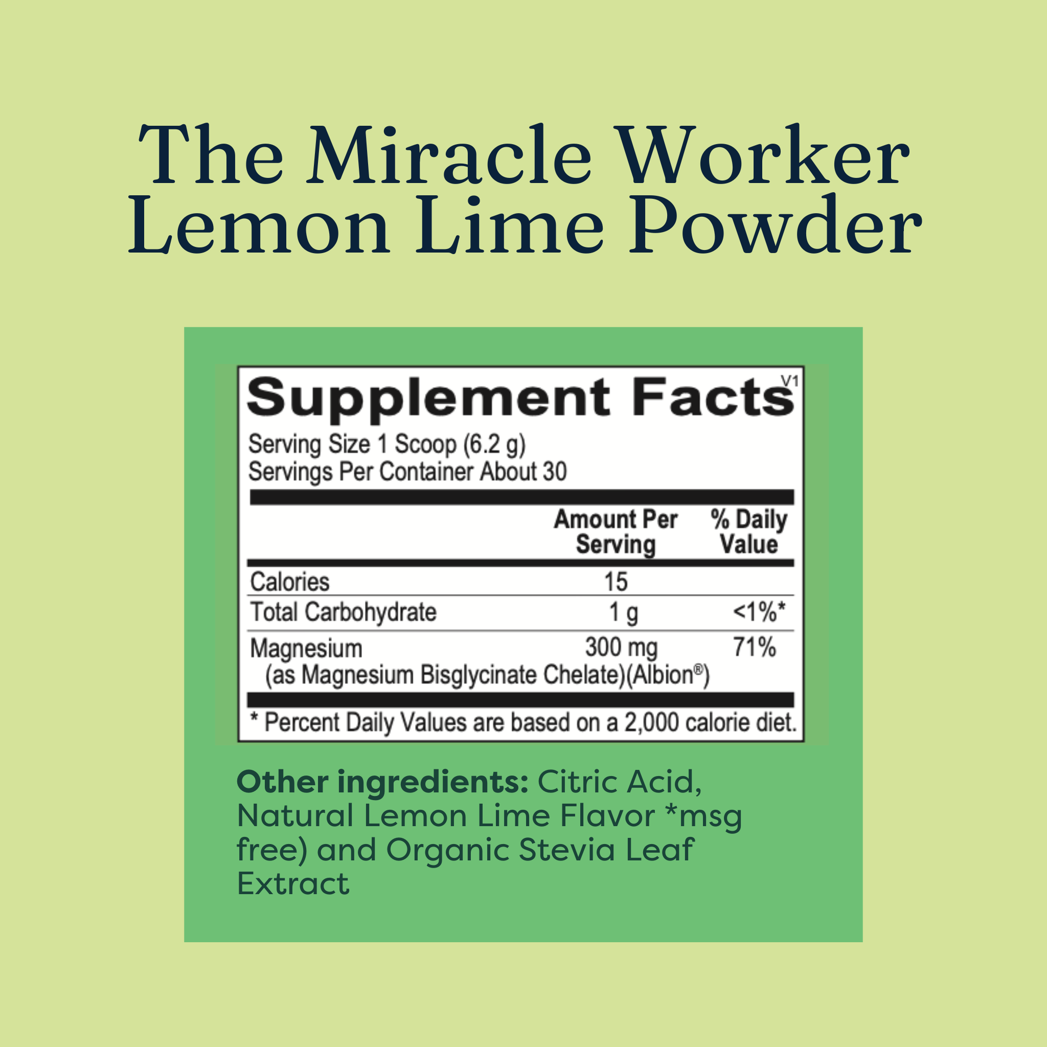 The Miracle Worker: Magnesium Supplement