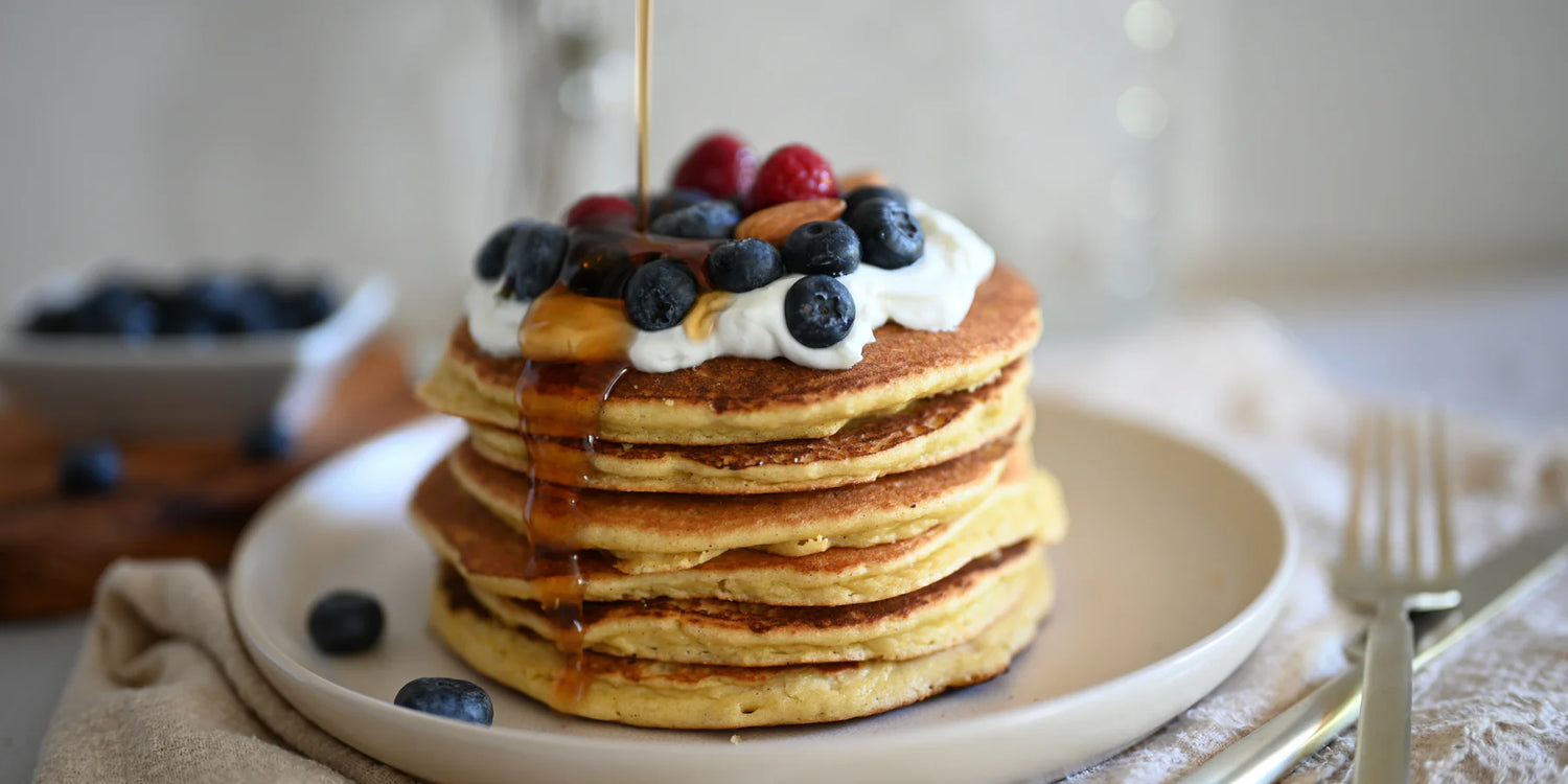 The EASIEST Protein Pancakes