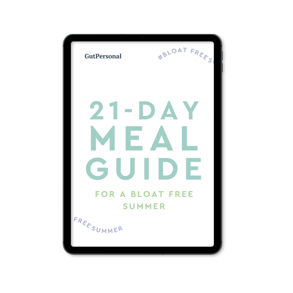 A photo of the 21-day summer meal guide cover