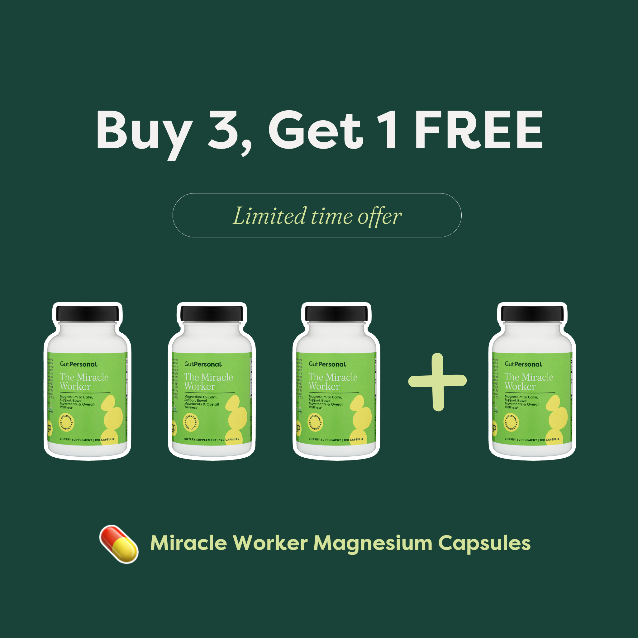 The Miracle Worker 120ct 4-Pack