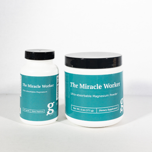 A photo of the gutpersonal supplement, The Miracle Worker