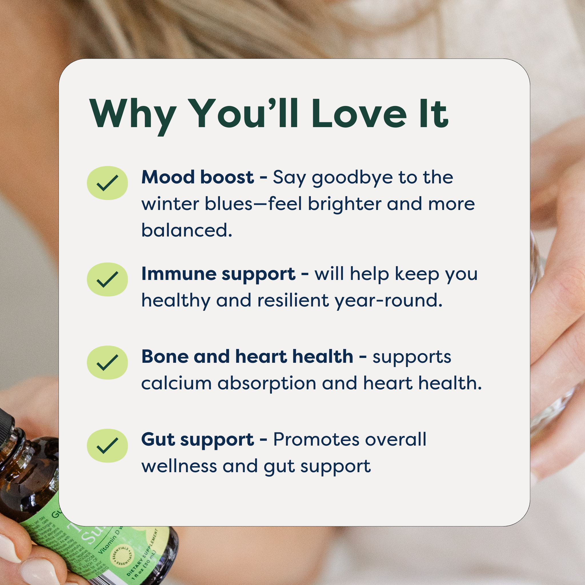 The Sunshine: High Dose Vitamin D with K